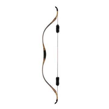 Black Laminated Traditional Recurve Bow