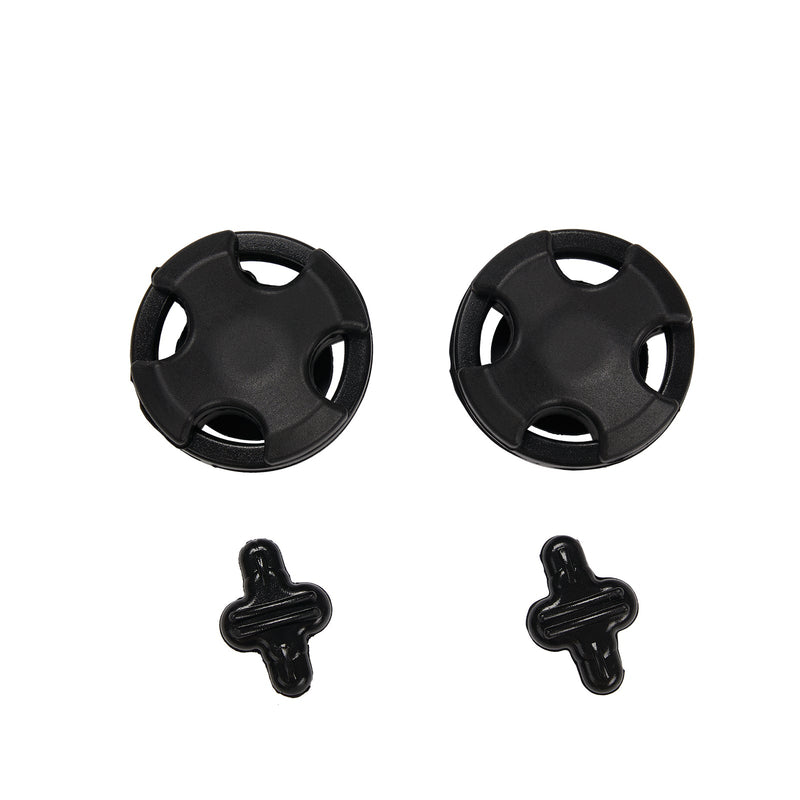 1x Pair Round Bow Dampers Rubber Vibration Stabilizer