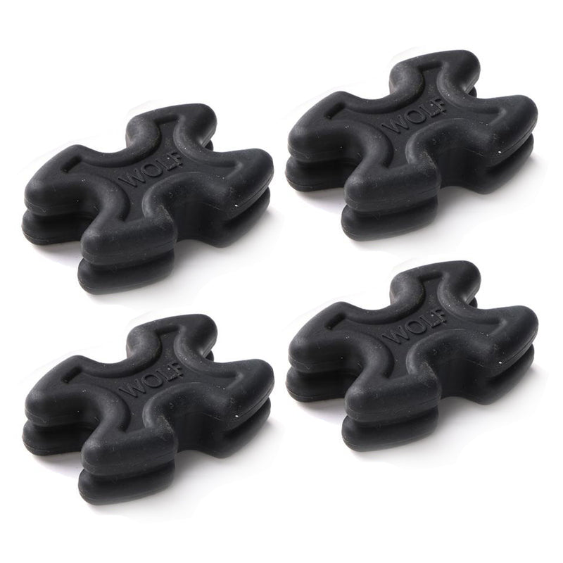 4x Rubber Bow Limb Saver Dampener Stabilizers