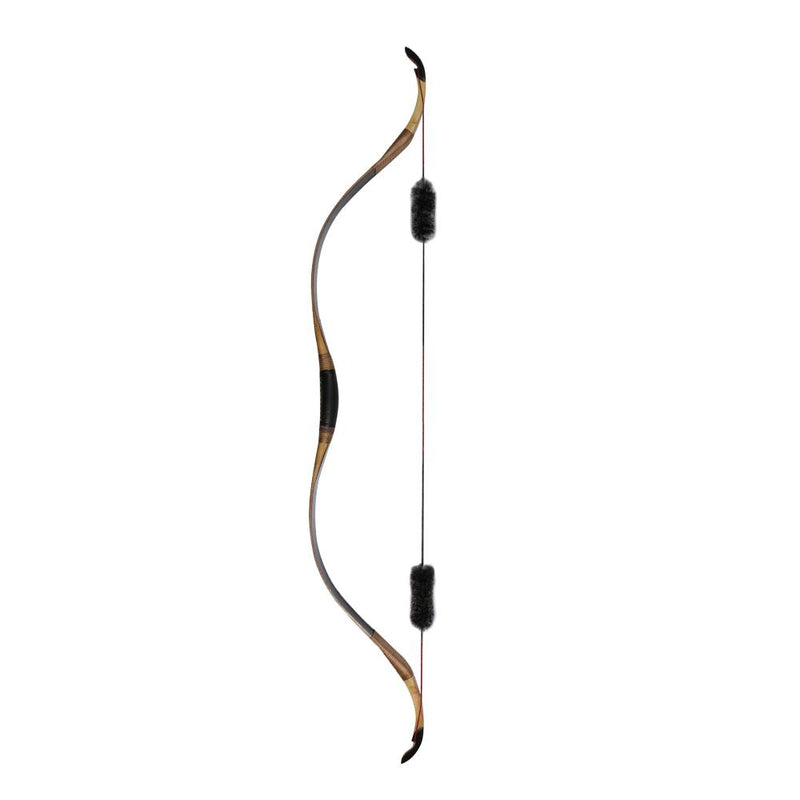 Black Laminated Traditional Recurve Bow