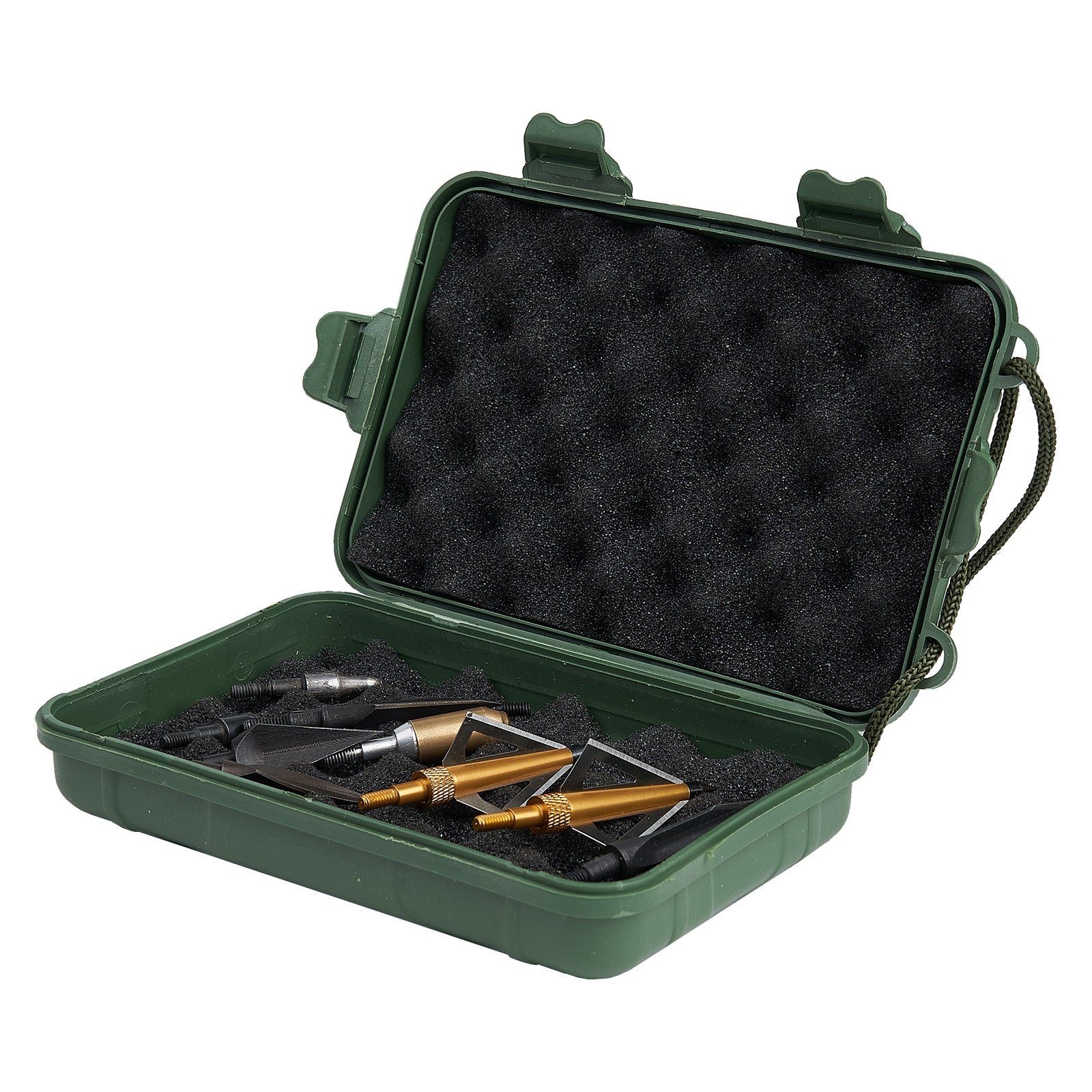 Green Archery Arrowhead Broadhead Box Plastic PVC – CA.HuntingDoor.com