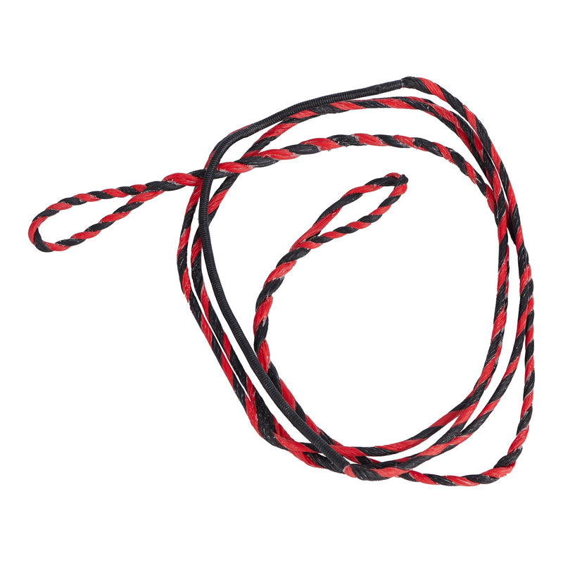 53"/57" Black/Red Flemish Twist Bowstring For Takedown Hunting Bow