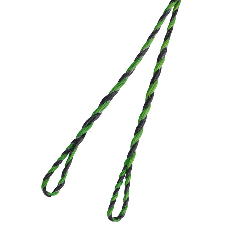 53/57 Black/Green Flemish Twist Bowstring For Takedown Hunting Bow
